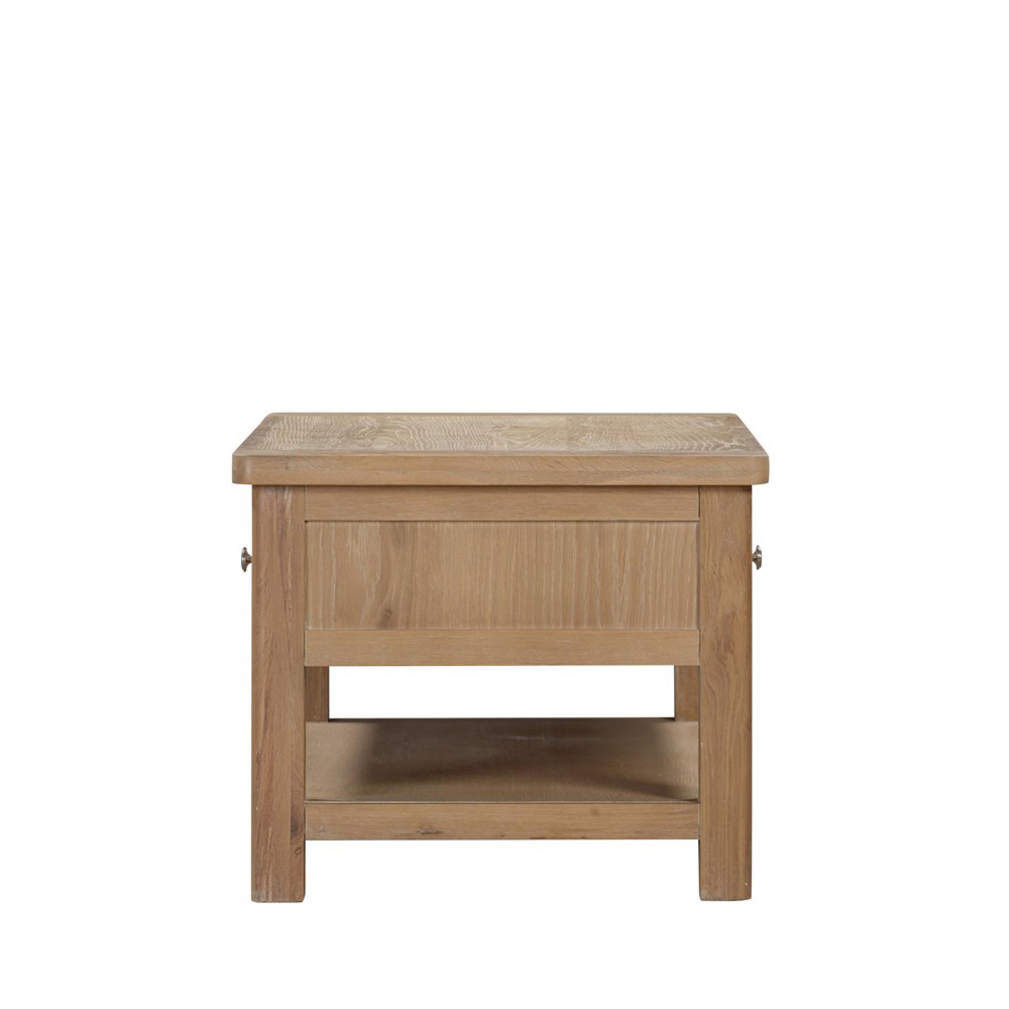 Hayley Coffee Table - 2 Drawer - Oak
