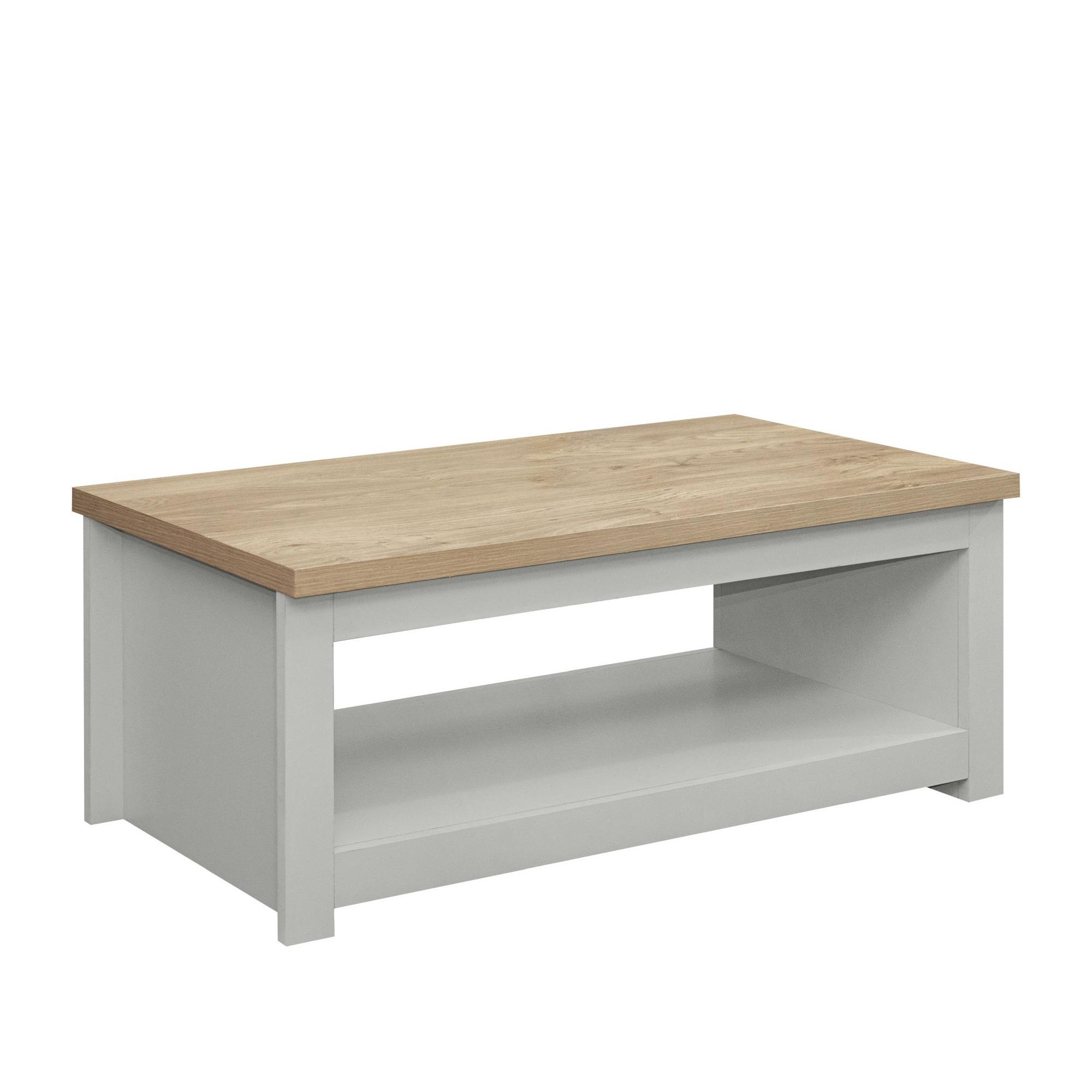 Highgate Coffee Table - 105cm - Grey Painted