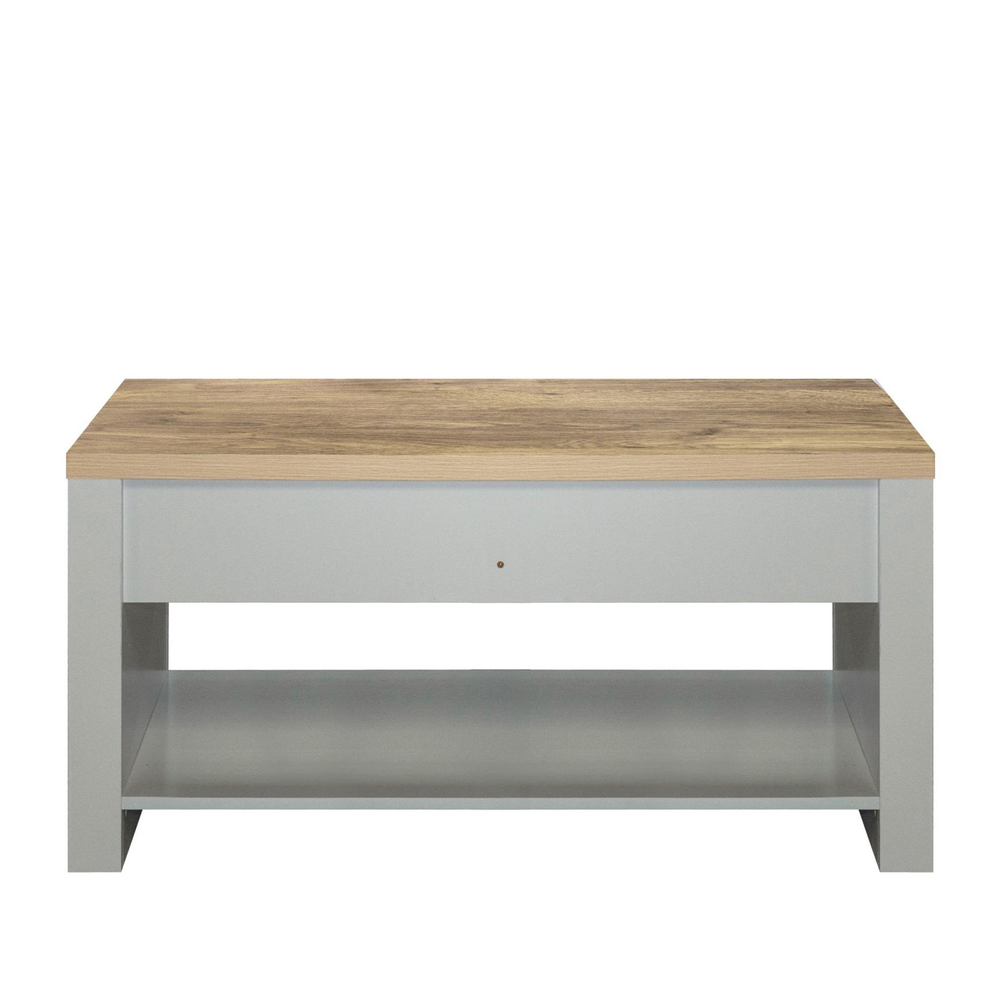 Highgate Coffee Table - 2 Drawer - Grey Painted