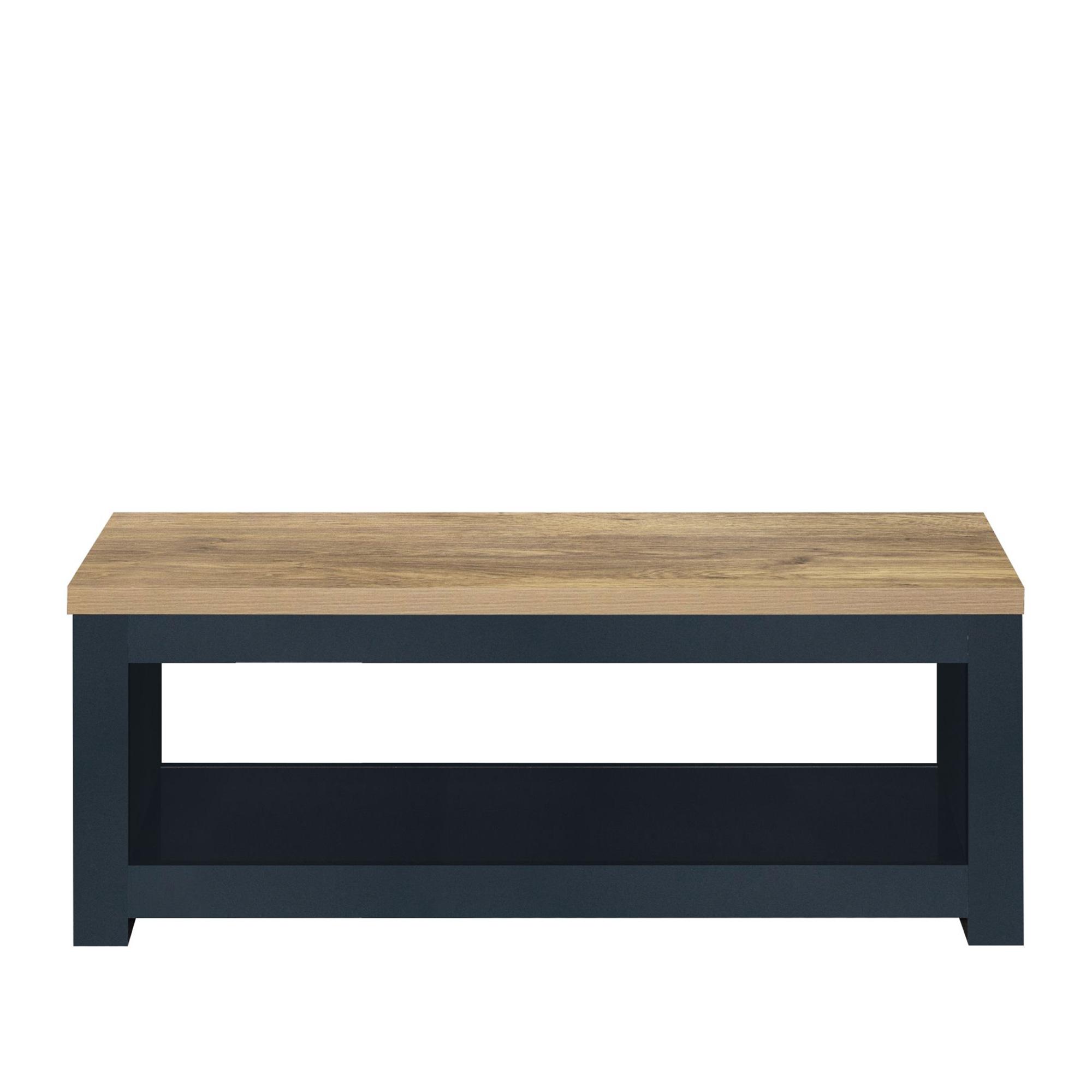 Highgate Coffee Table - 105cm - Navy Blue Painted