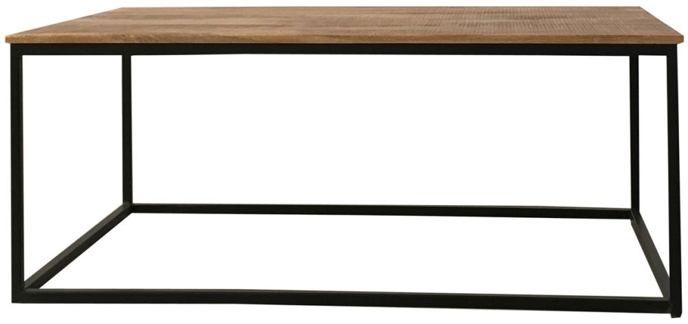 Industrial Mango Wood Coffee Table