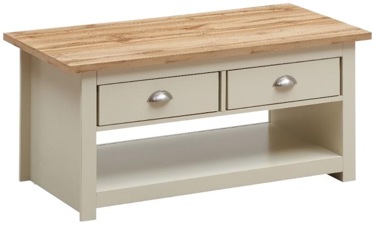 Lyman 2 Drawer Coffee Table - Variant Available