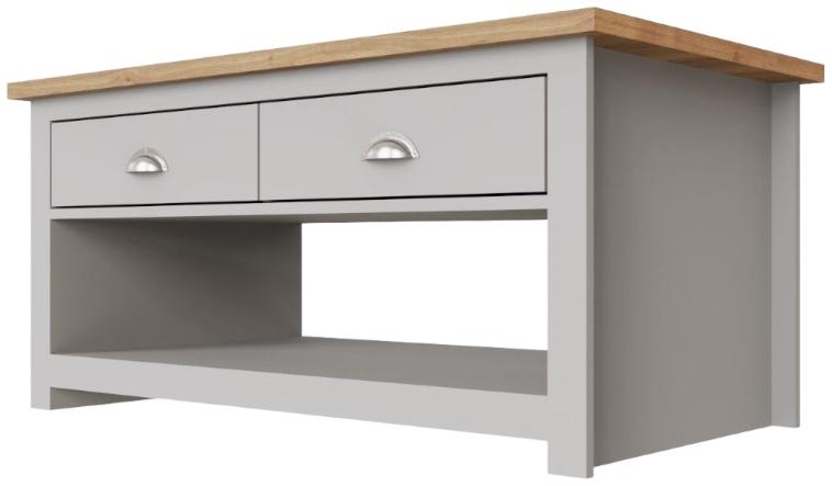 Lyman 2 Drawer Coffee Table - Variant Available
