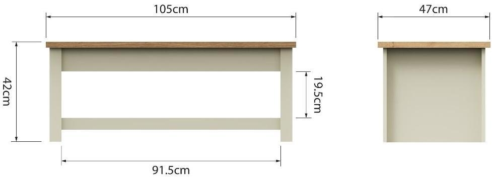 Lyman Slide Top Coffee Table - Variant Available