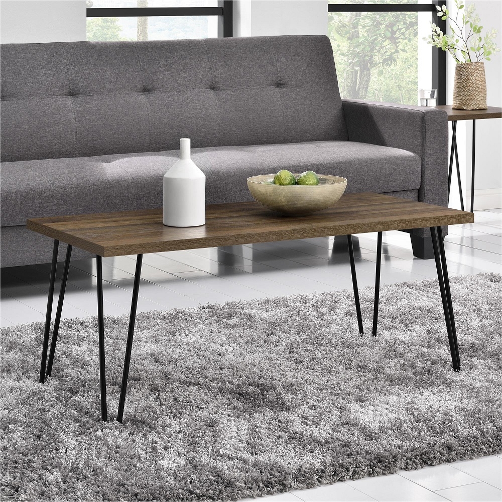 Owen Retro Coffee Table - Walnut - 5067396COMUK