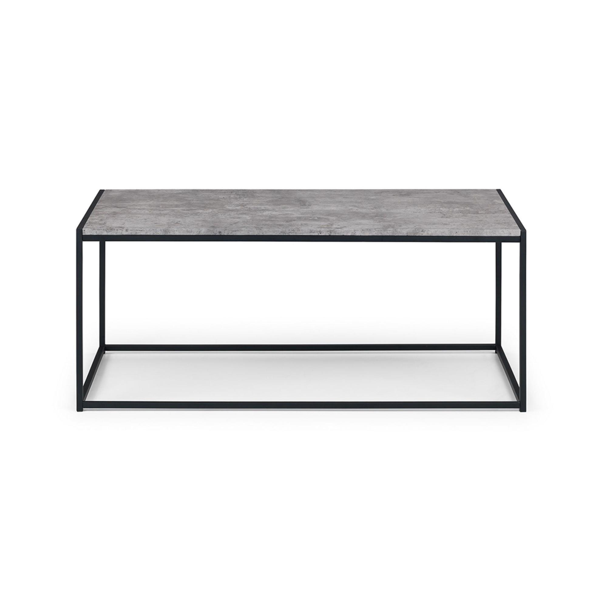 Staten Coffee Table - 110cm - Concrete
