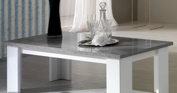 Stella White & Grey Italian Coffee Table