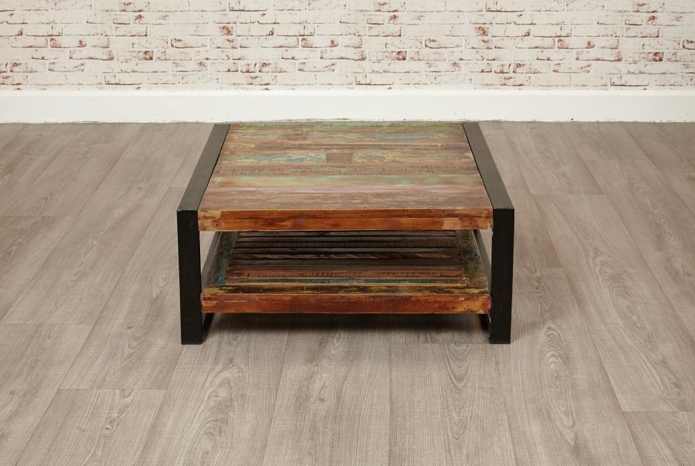 Urban Chic Reclaimed Coffee Table - Square