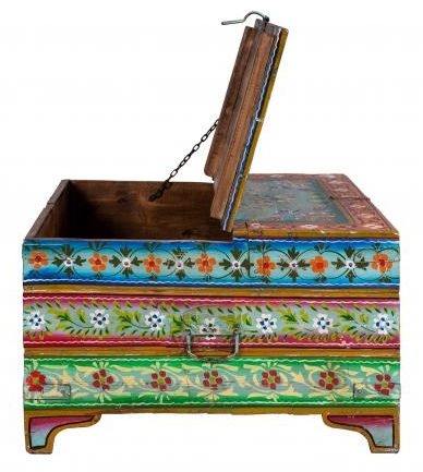 Vintage Kufri Hand Painted Coffee Table