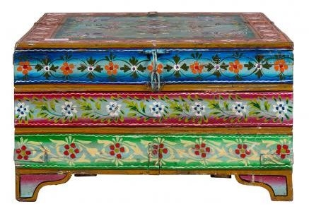 Vintage Kufri Hand Painted Coffee Table