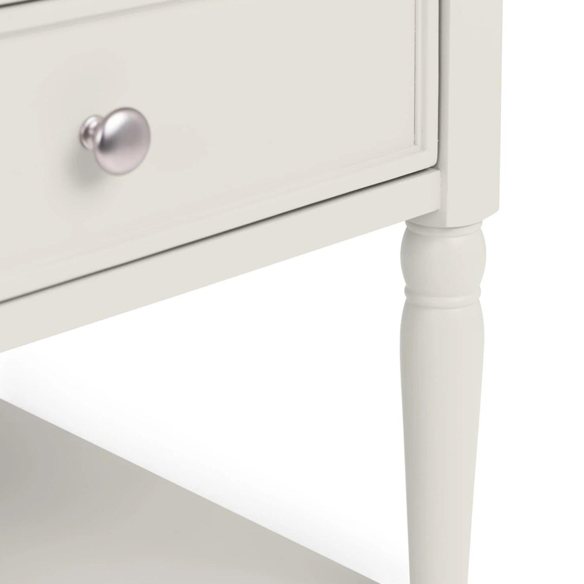 Provence Coffee Table - 2 Drawer - Grey