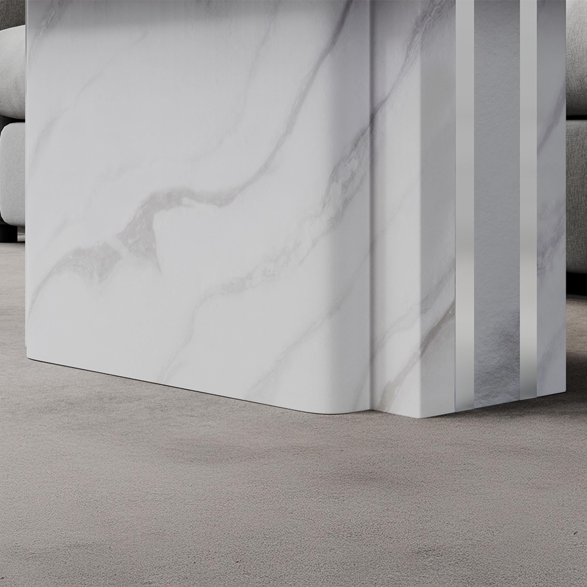 Antonio Coffee Table - White Marble