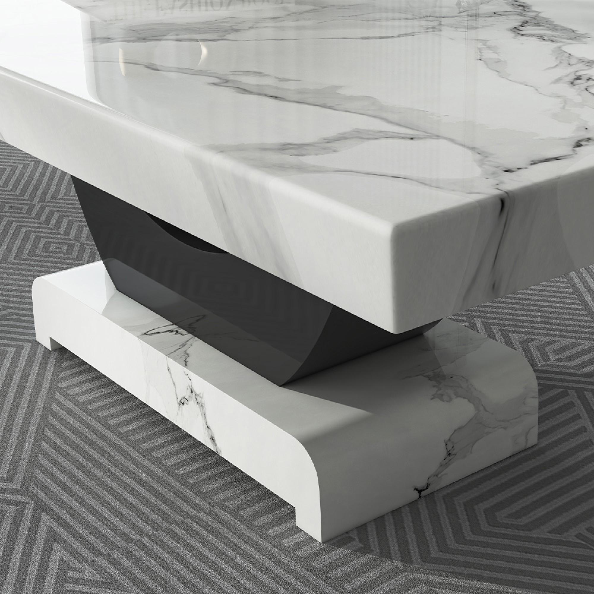 Madrid Coffee Table - White Marble