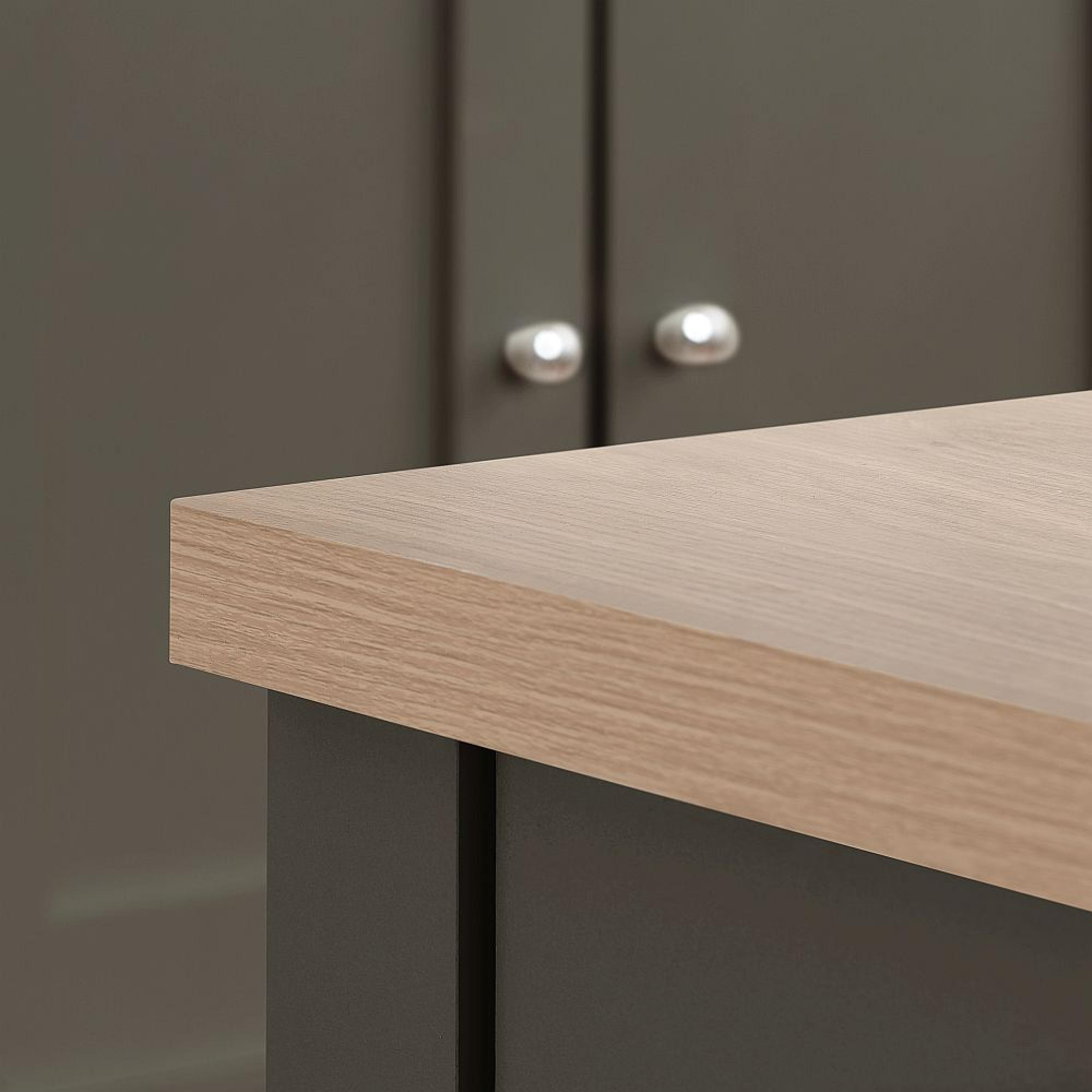 Highgate Coffee Table - 2 Drawer - Dark Grey Painted