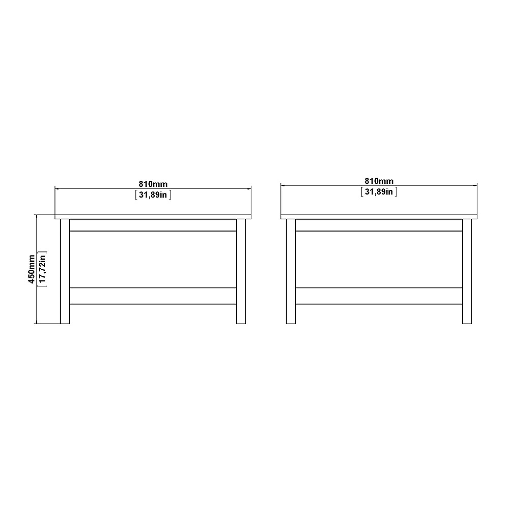 Madrid Coffee Table - Jackson Hickory Oak