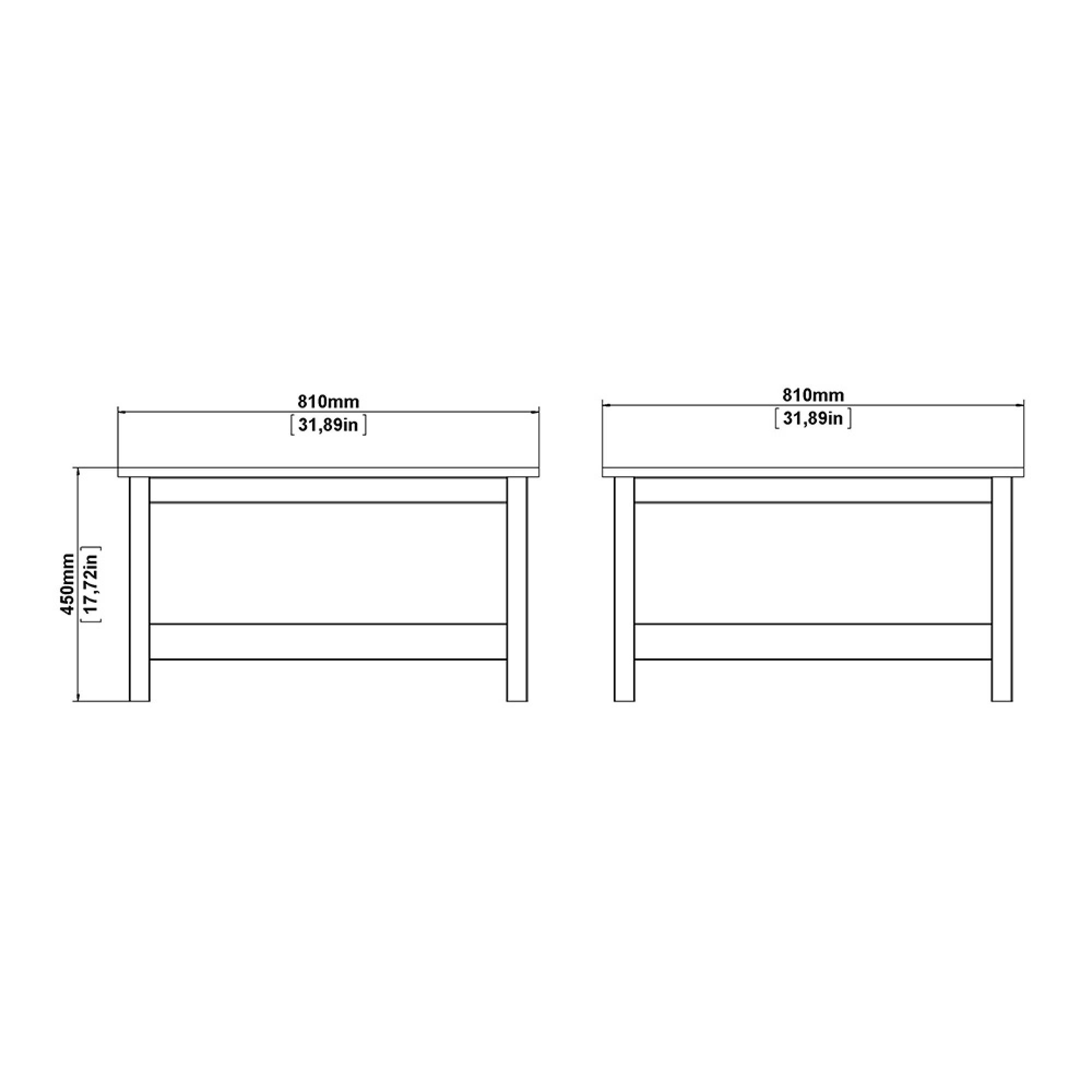 Madrid Coffee Table - Black