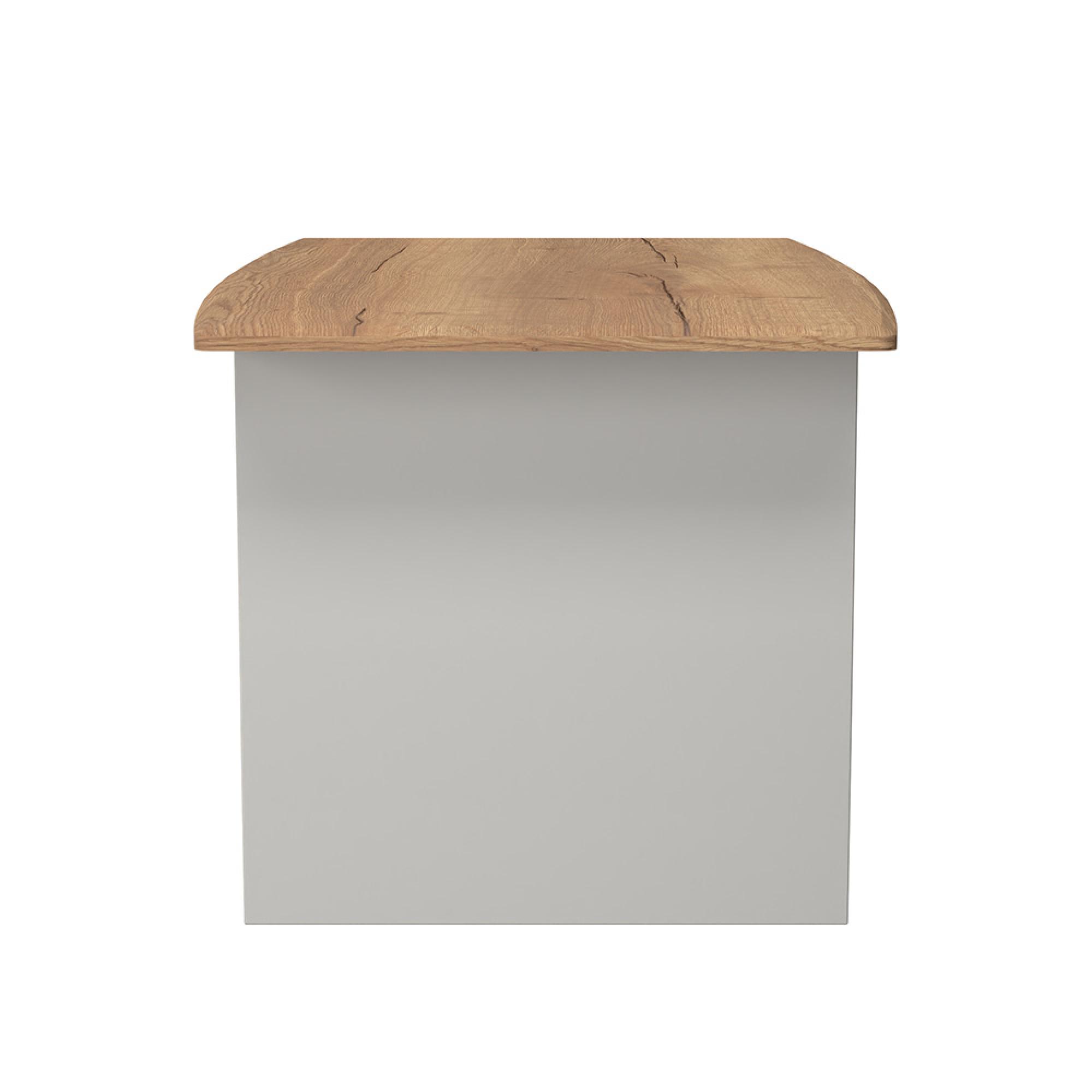 Victoria Coffee Table - Grey and Riviera Oak