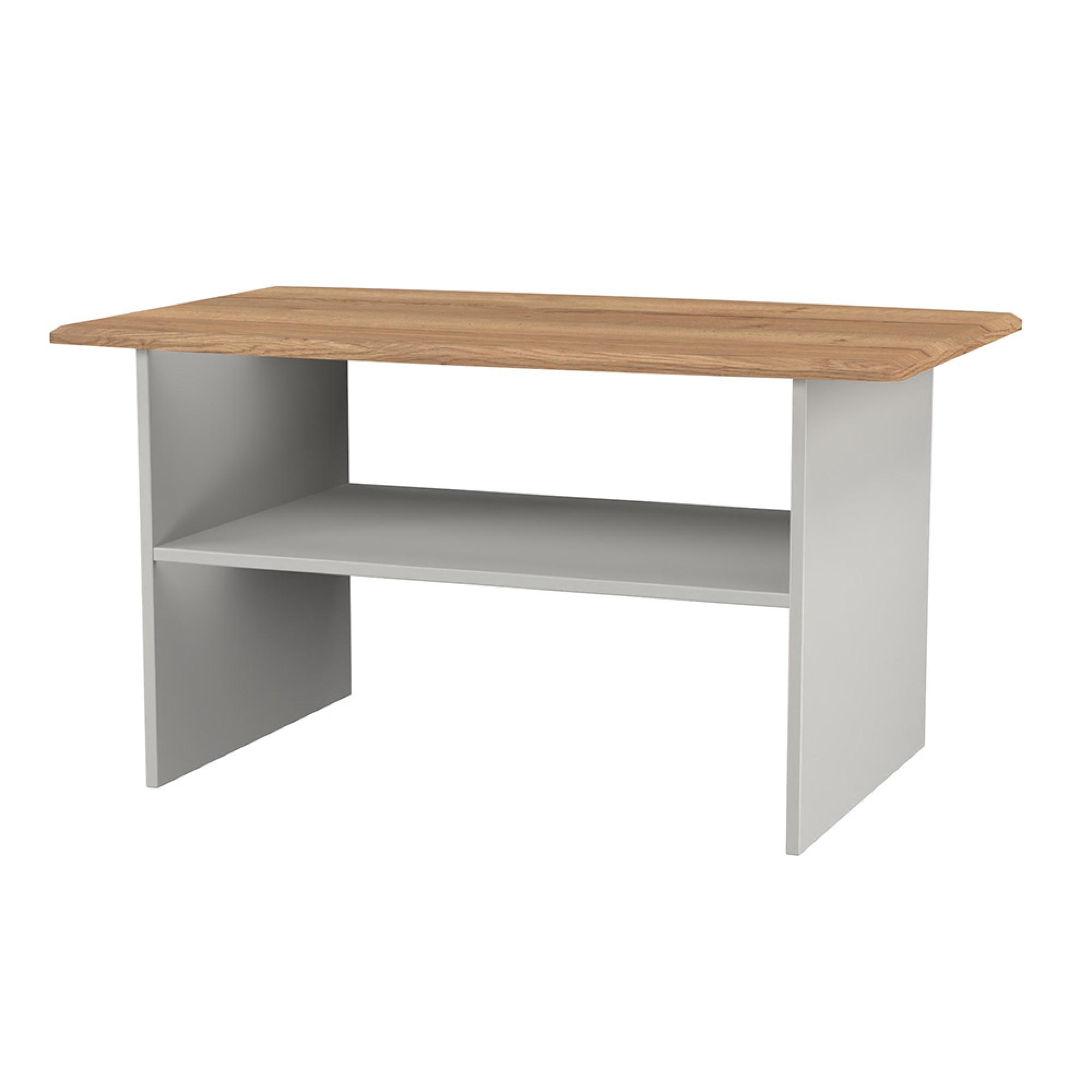 Victoria Coffee Table - Grey and Riviera Oak