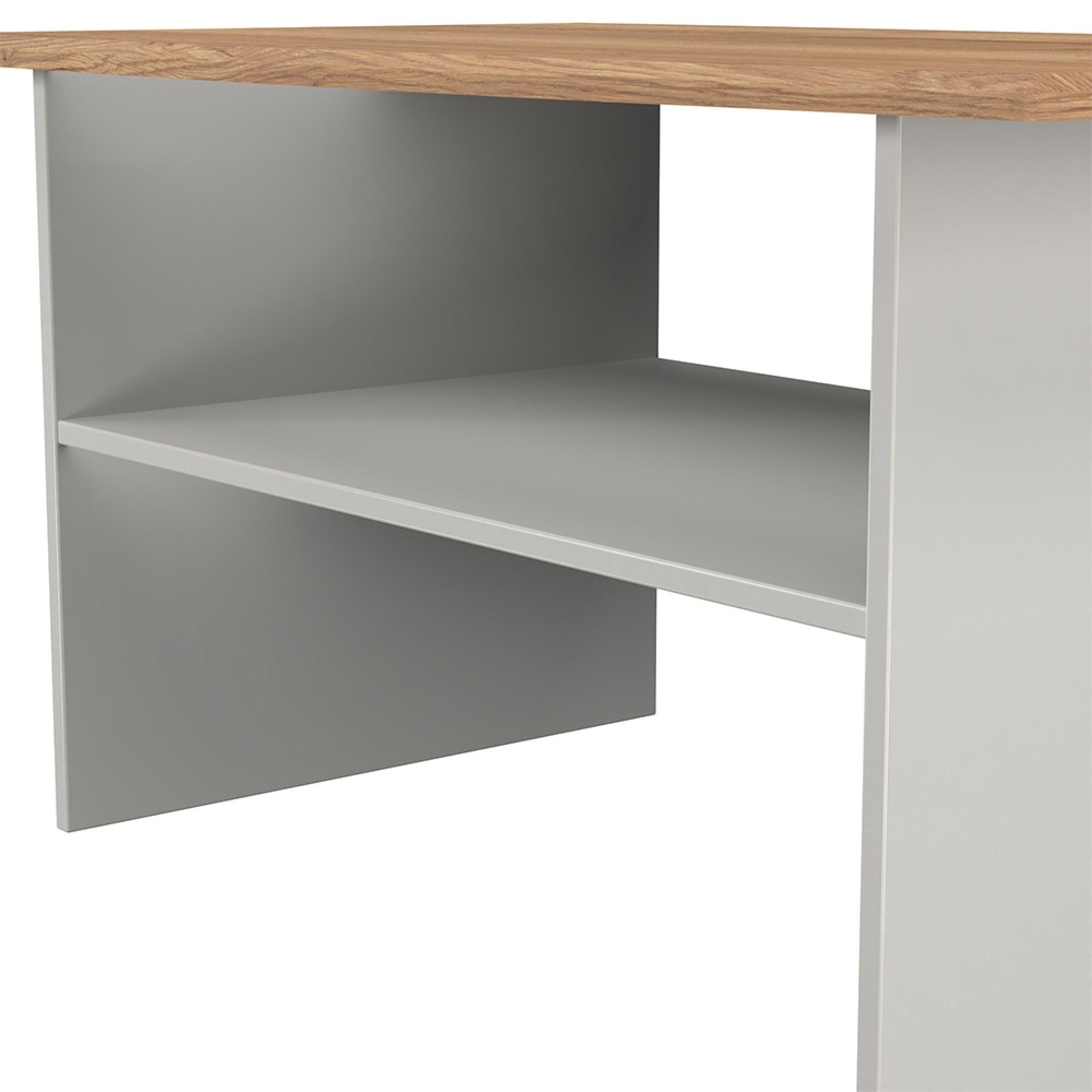 Victoria Coffee Table - Grey and Riviera Oak