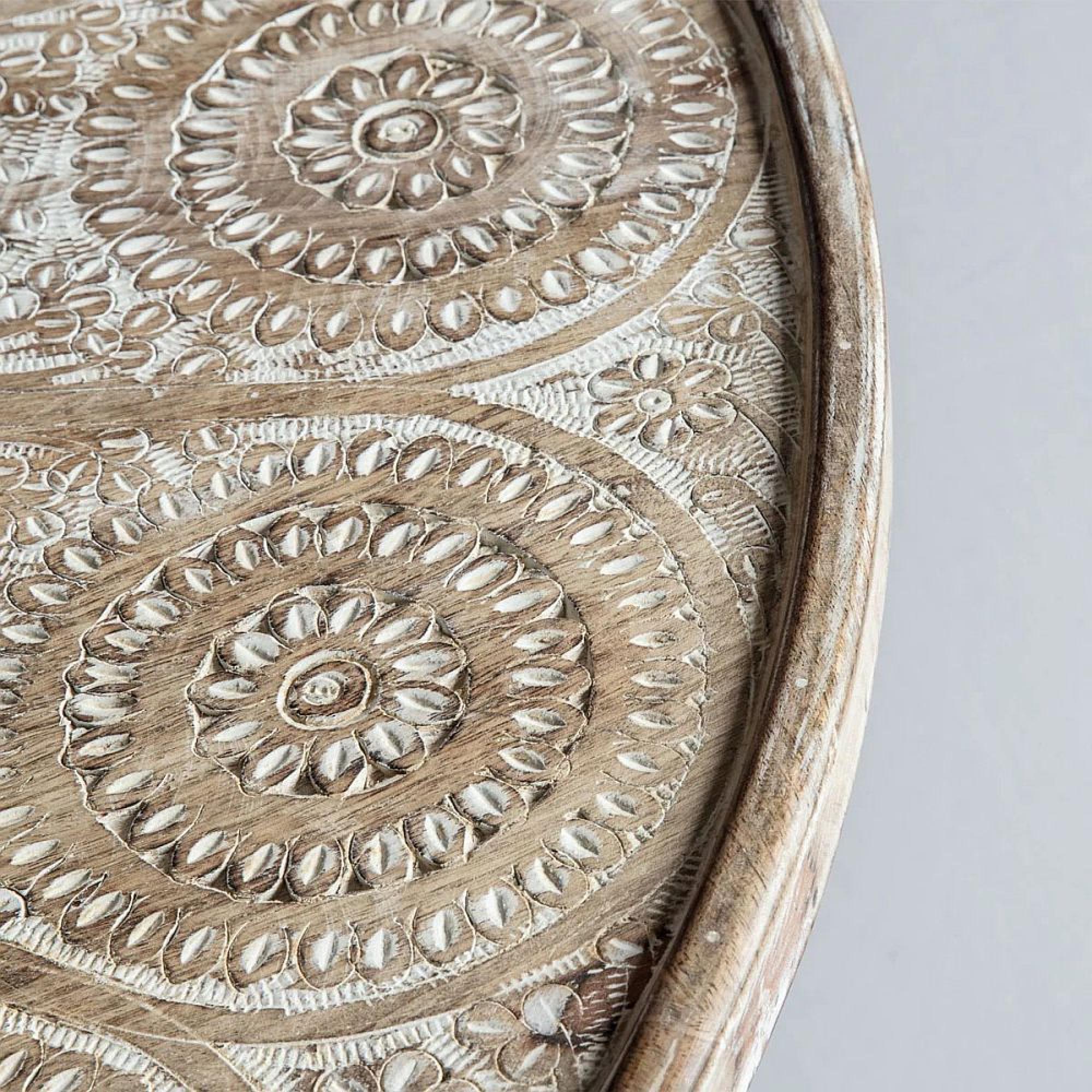 Clearance - Agra Coffee Table - Round - Grey Copper - A625