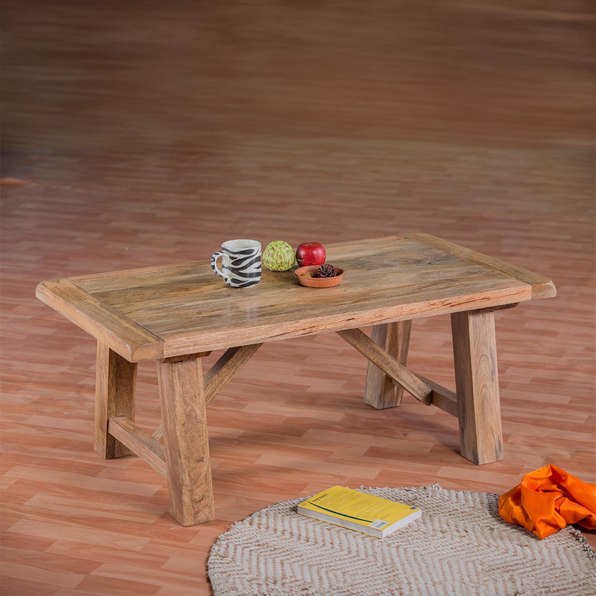 Odisha Coffee Table - Solid Mango Wood