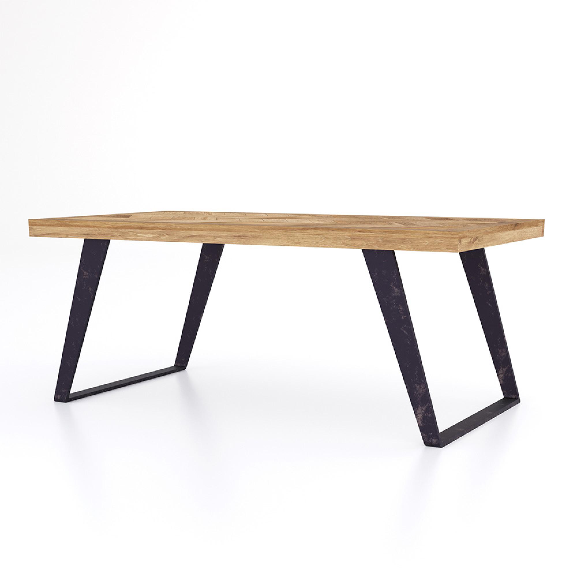 Agra Coffee Table - 110cm - Parquet
