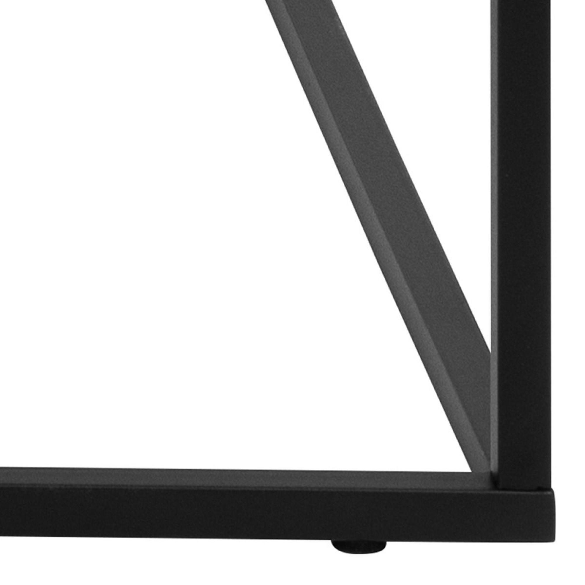 Barossa Coffee Table - 110cm - Black Marble