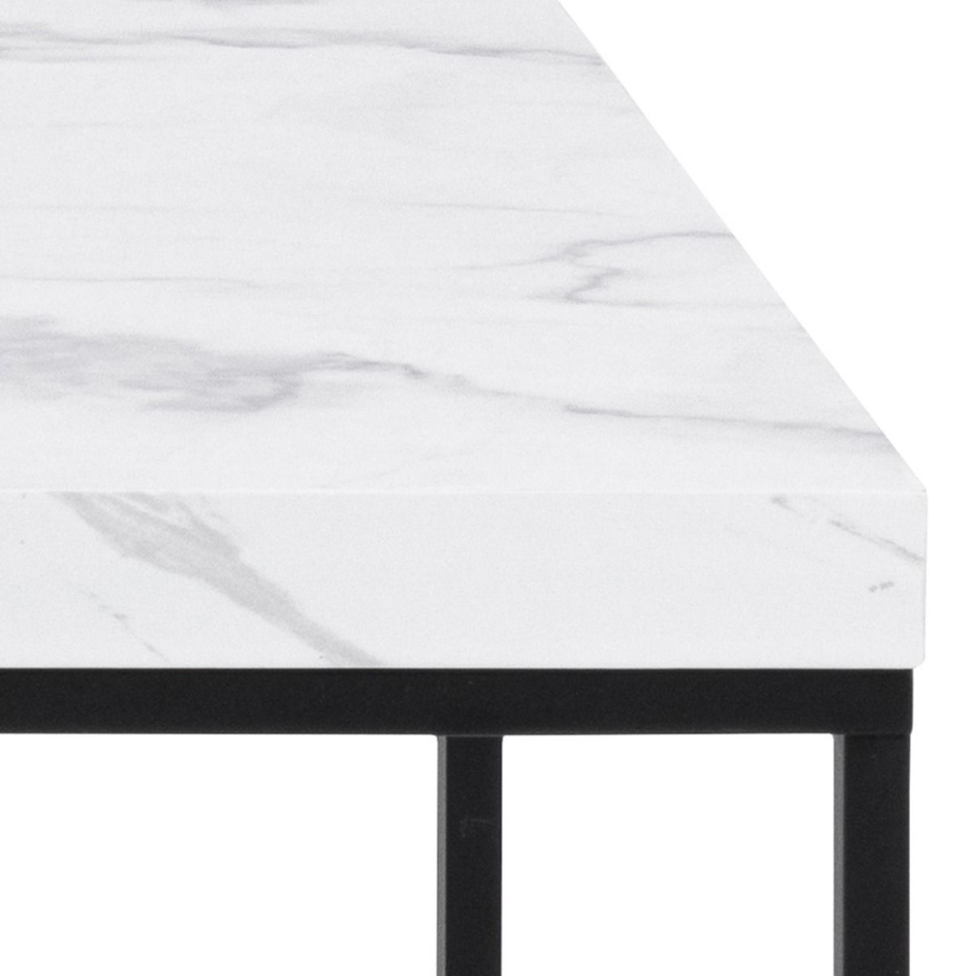 Barossa Coffee Table - 110cm - White Marble