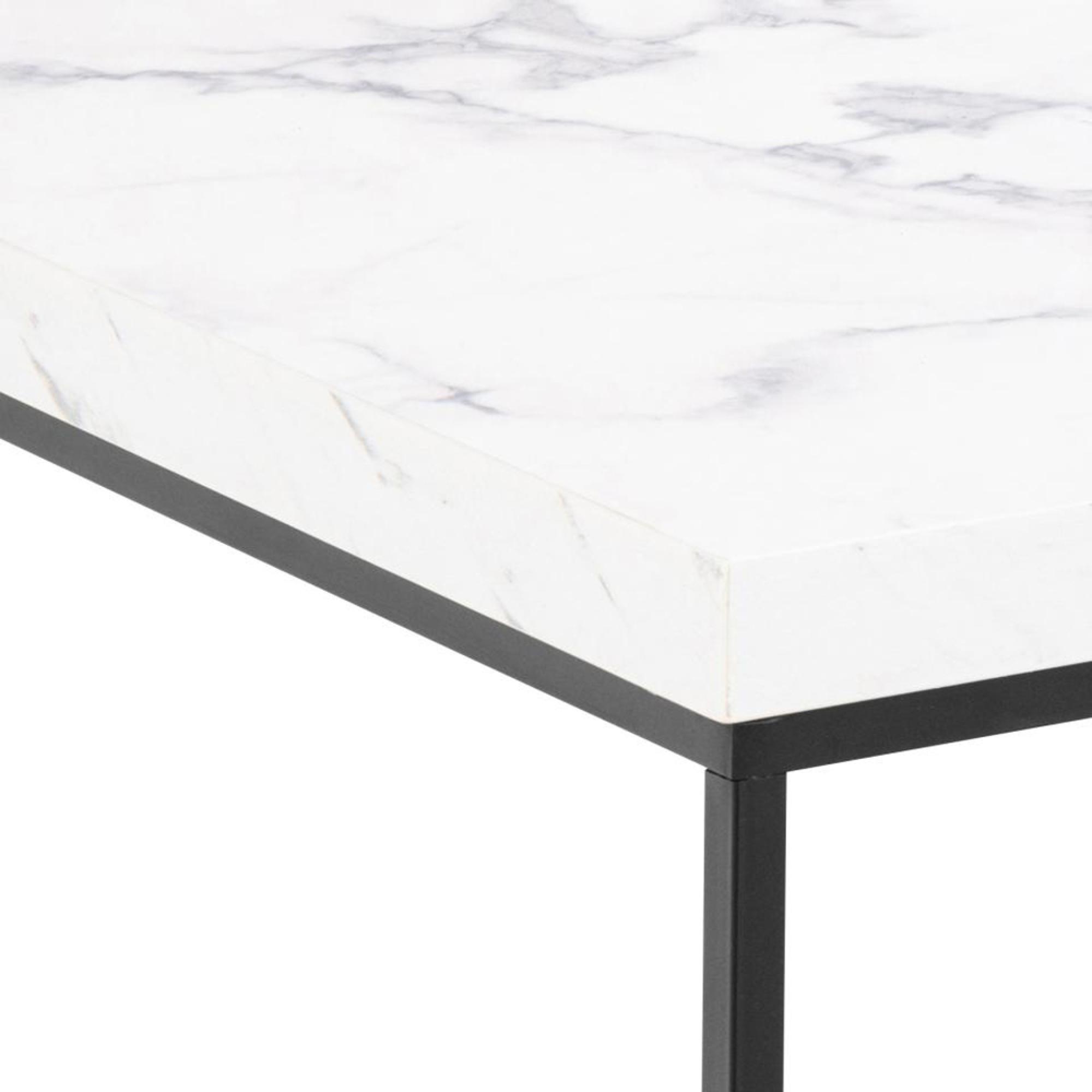 Barossa Coffee Table - Square - White Marble