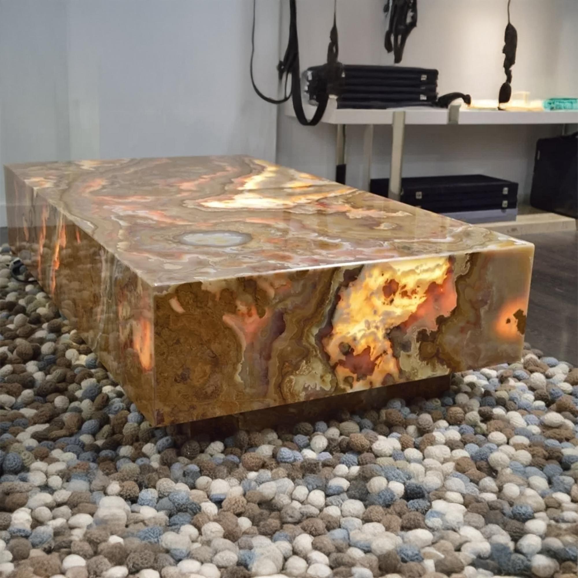 Box Cocktail Table - Marble - Variation Available