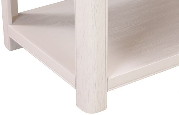 Clarion Coffee Table - with Shelf - Oak and Grey