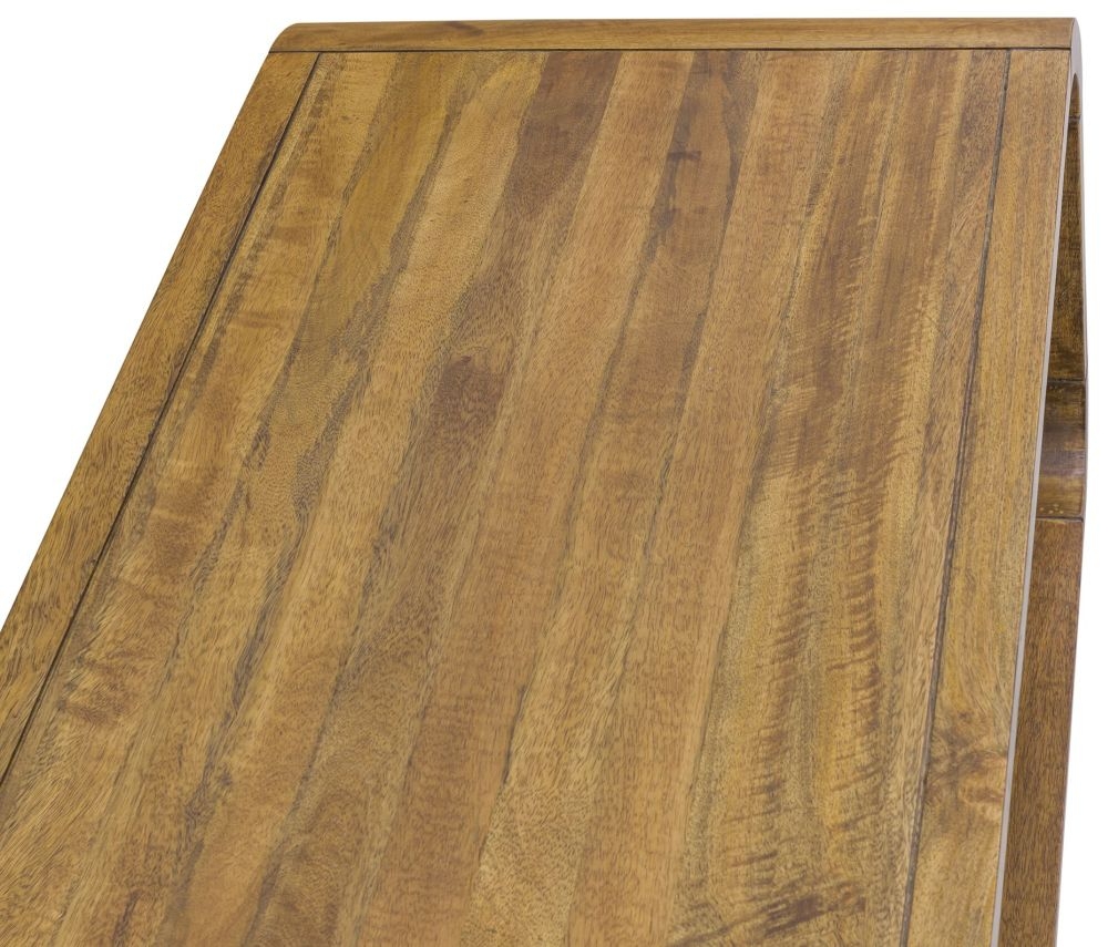 Curved Edge Coffee Table - Mango Wood