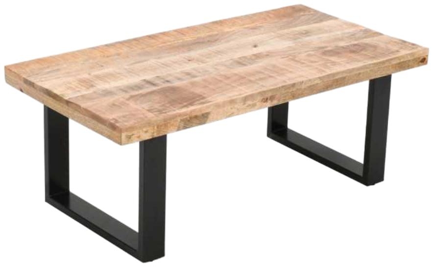 Dispur Solid Mango Wood Coffee Table