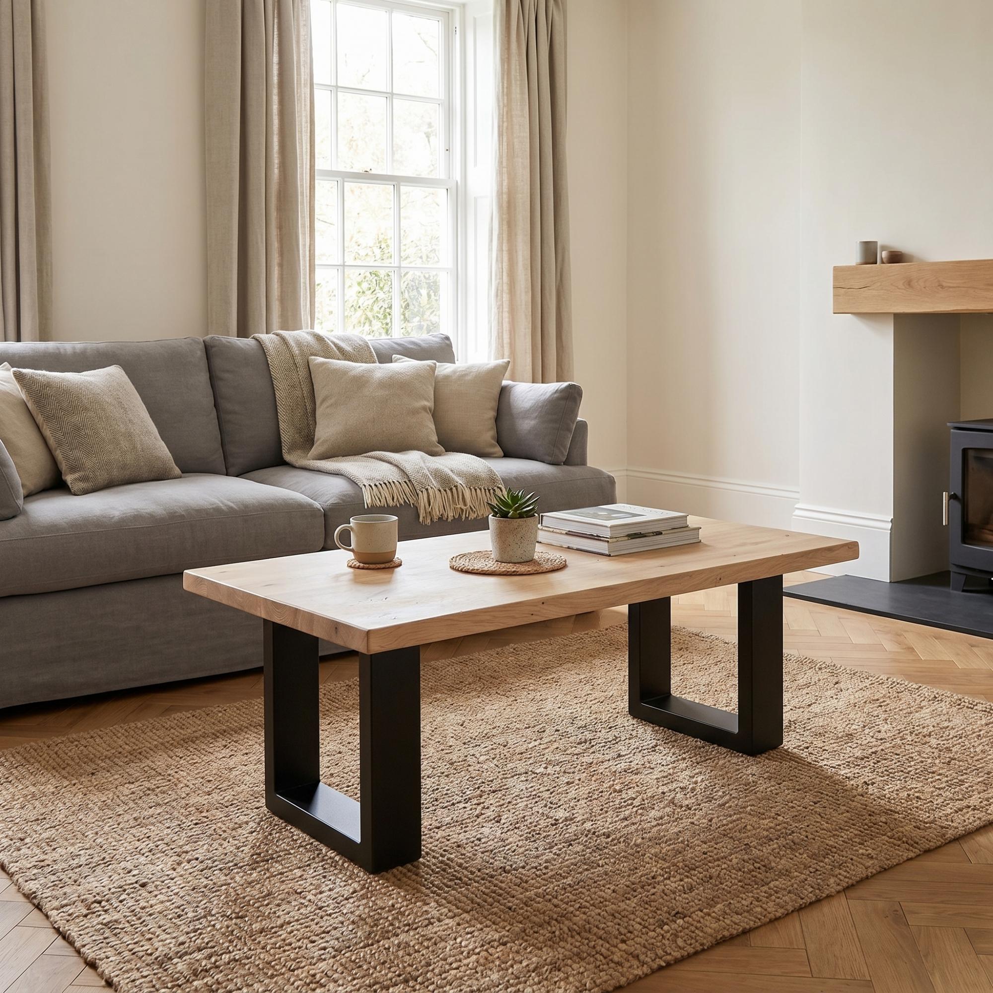Fargo Coffee Table Type A - Oak - Variation Available