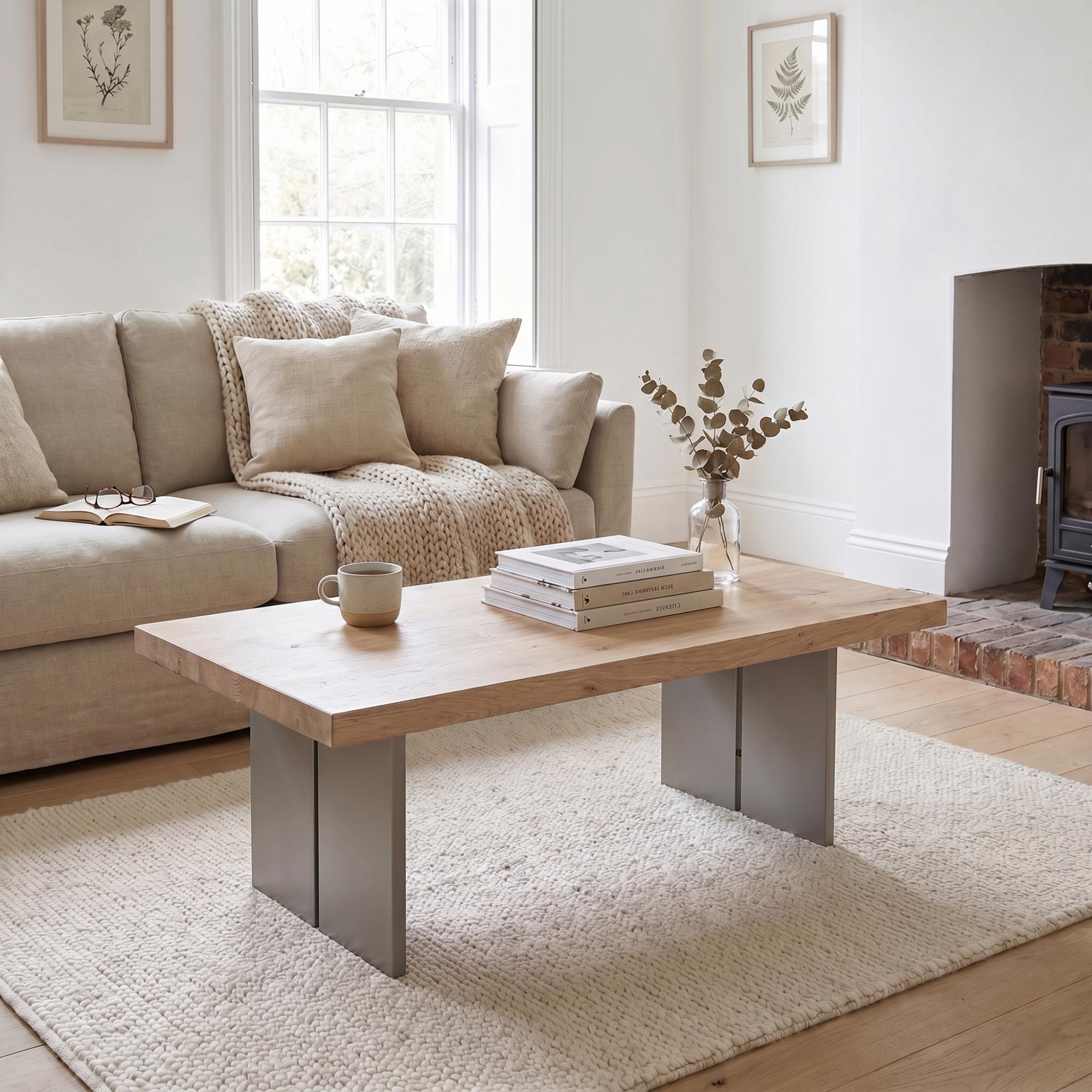 Fargo Coffee Table Type D - Oak - Variation Available