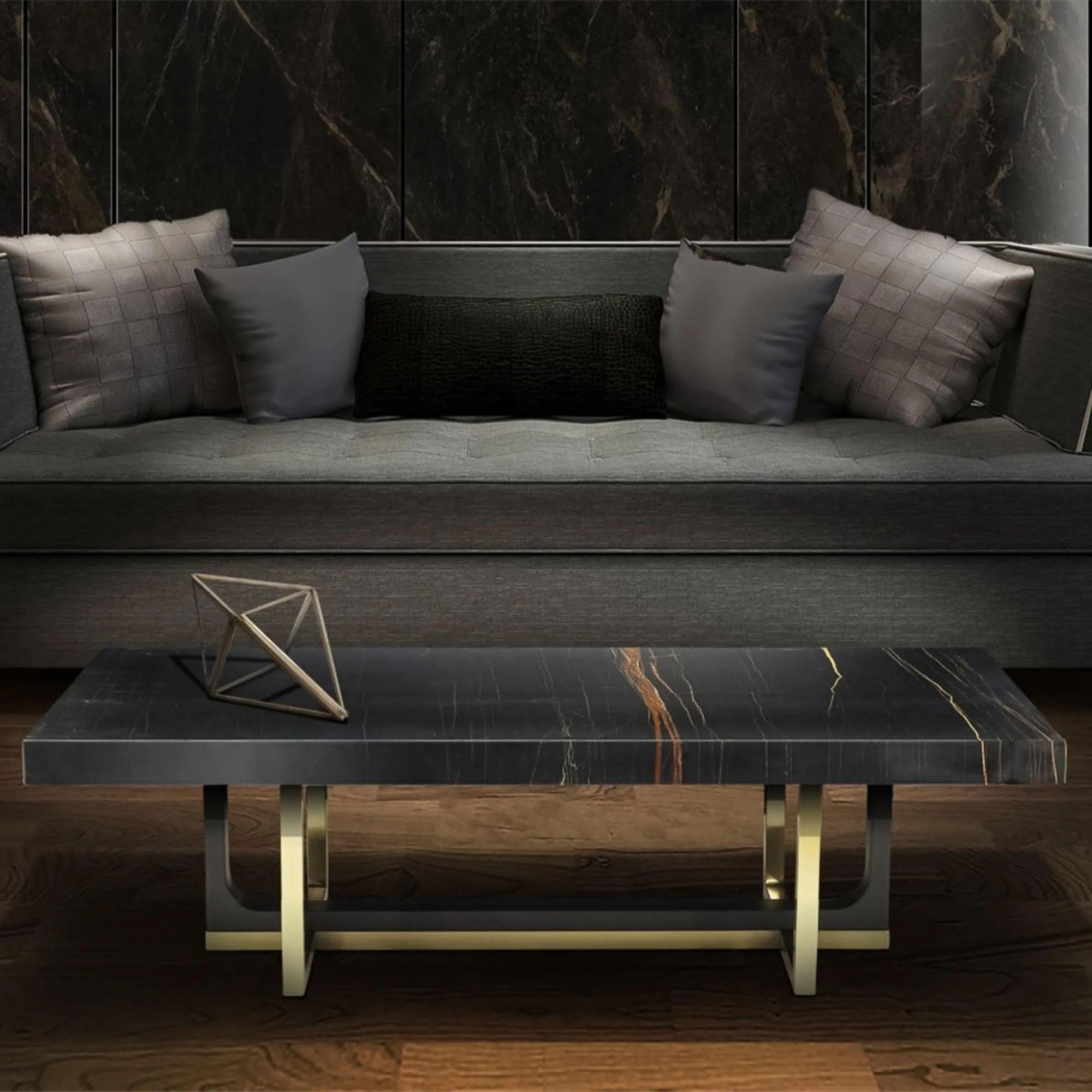 Harry Occasional Table - Marble with Metal Base - Variation Available