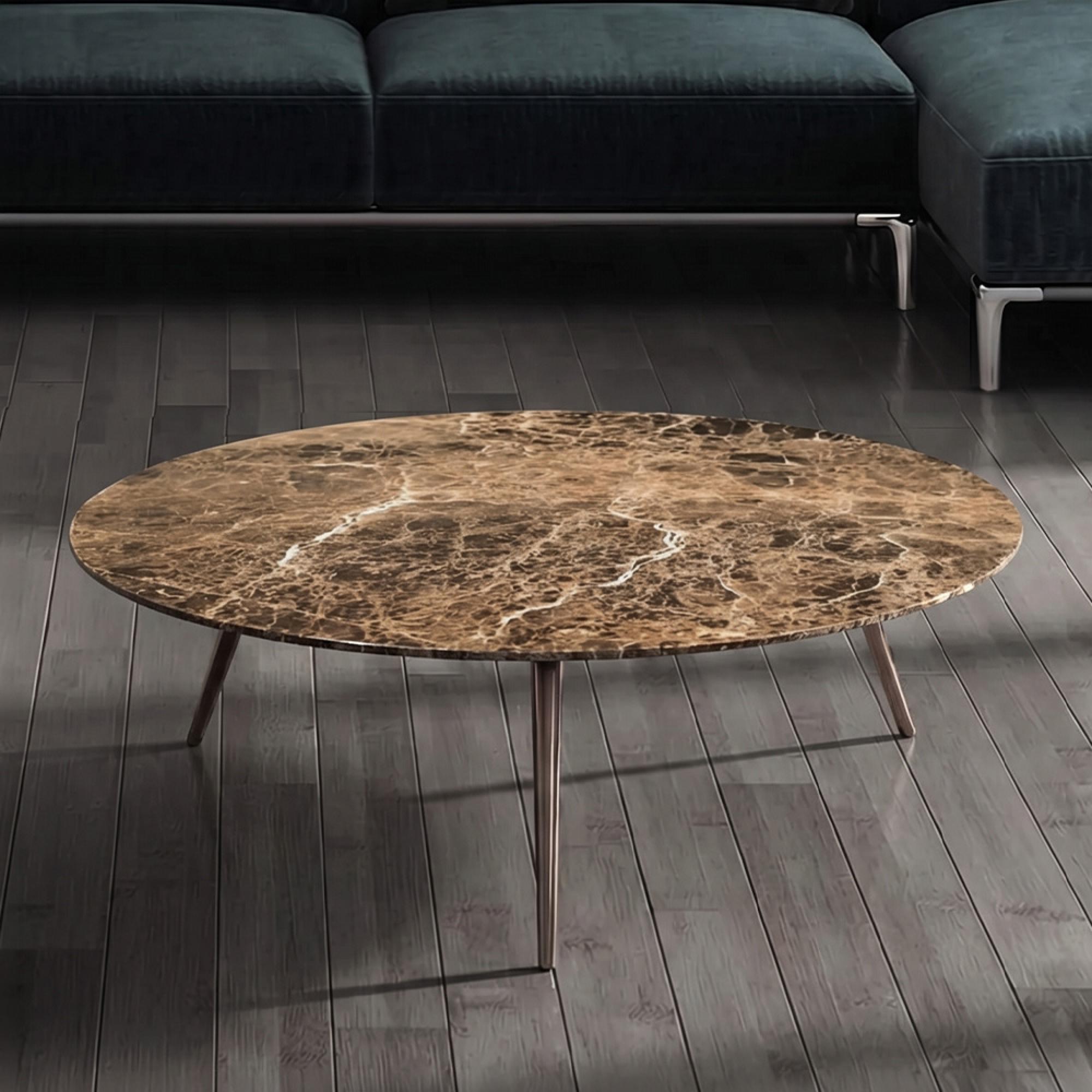 Livia Coffee Table - Round - Marble - Variation Available
