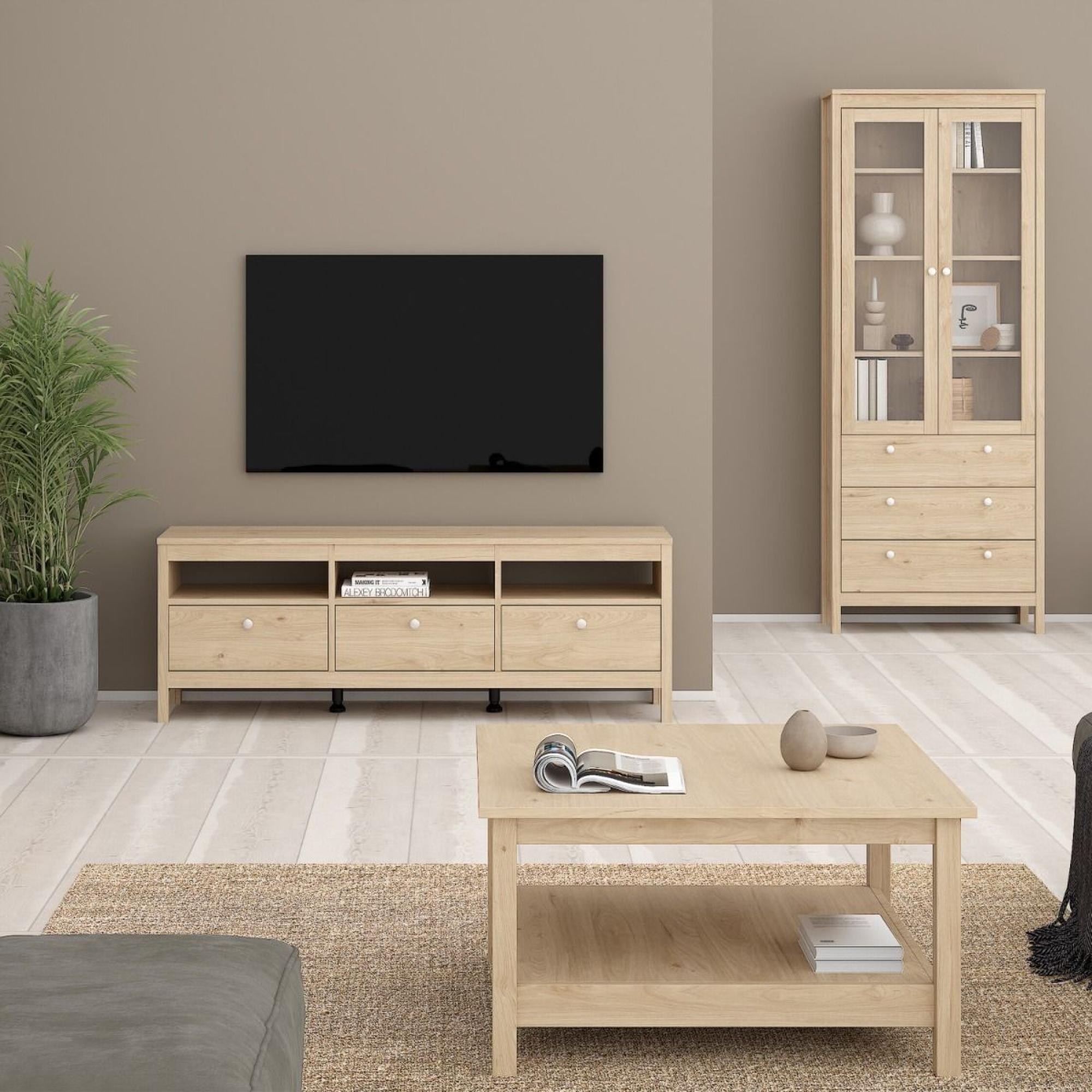 Madrid Coffee Table - Jackson Hickory Oak