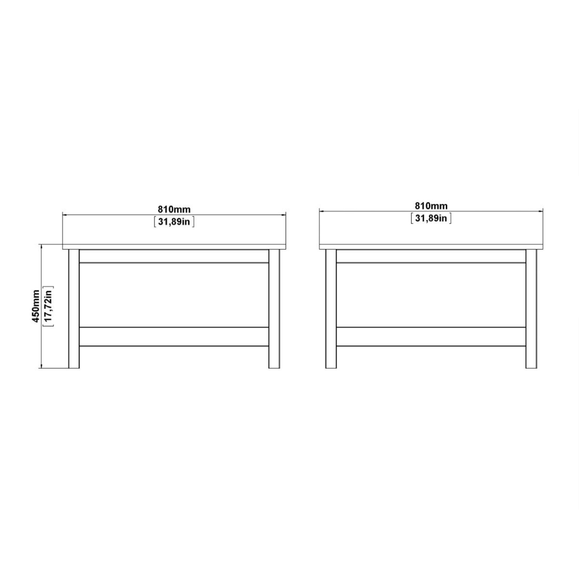 Madrid Coffee Table - Jackson Hickory Oak