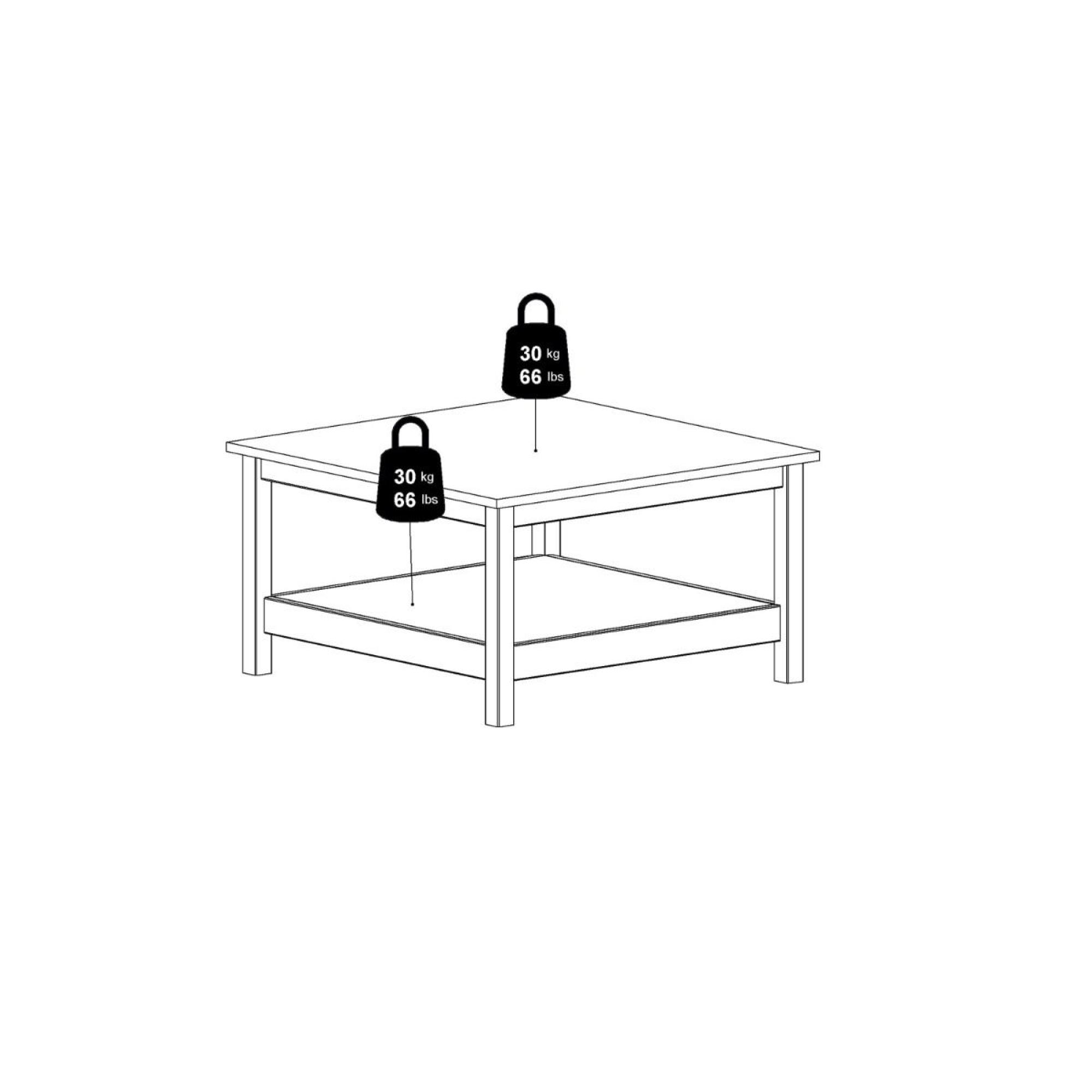 Madrid Coffee Table - Jackson Hickory Oak