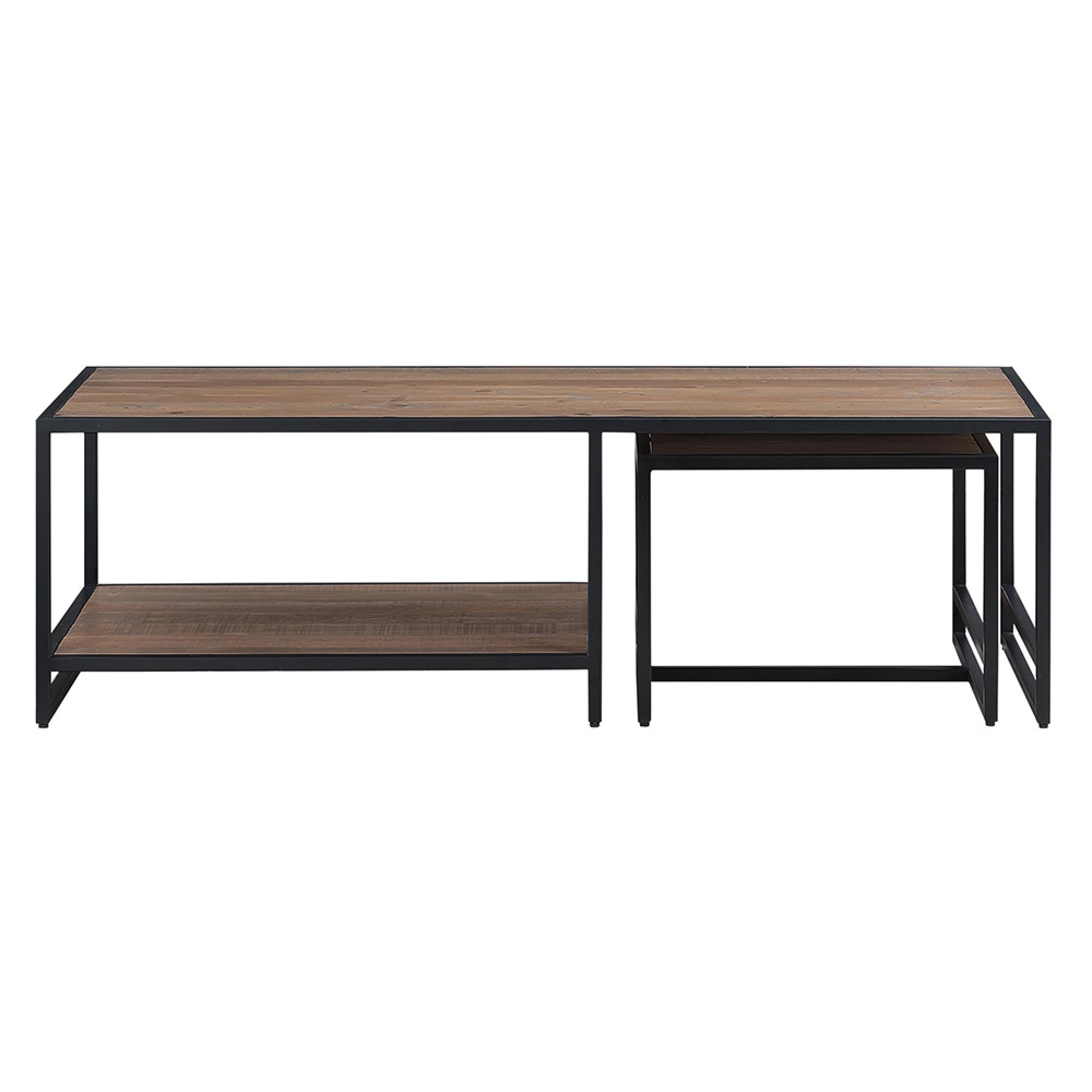 Ooki Reclaimed Wood Coffee Table & Side Table