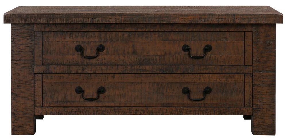 Reclaimed Pine Storage Coffee Table