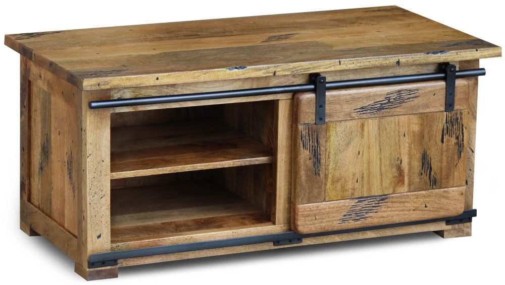 Renwal Works Coffee Table - 110cm - Industrial Style Wooden