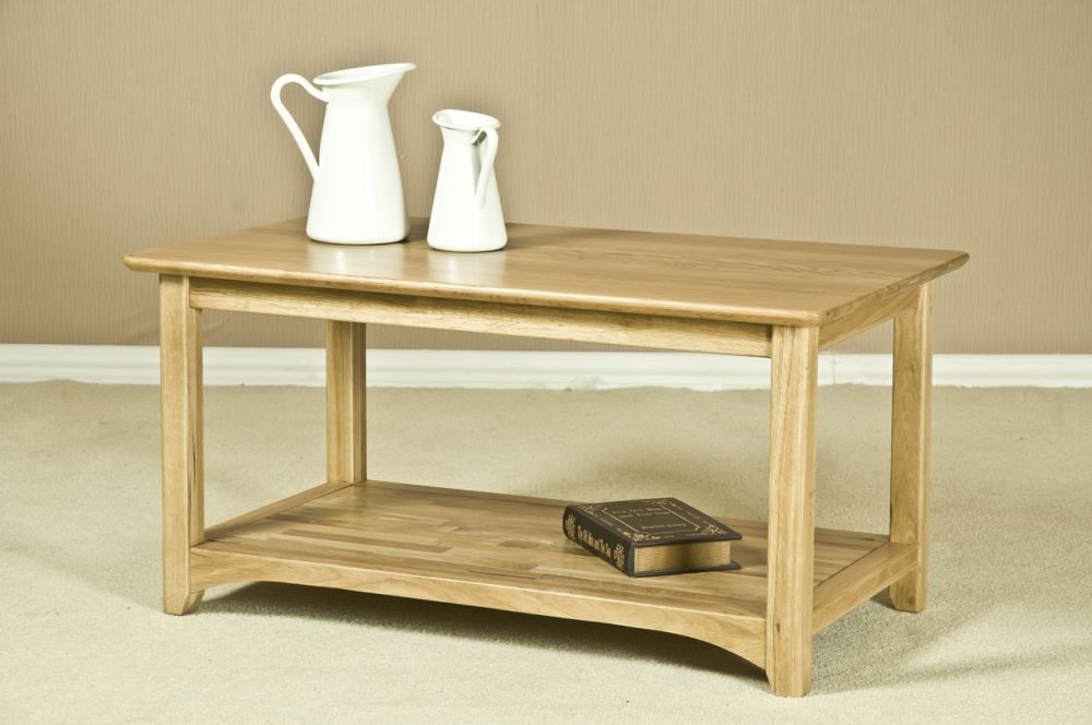 Shaker Coffee Table - Oak