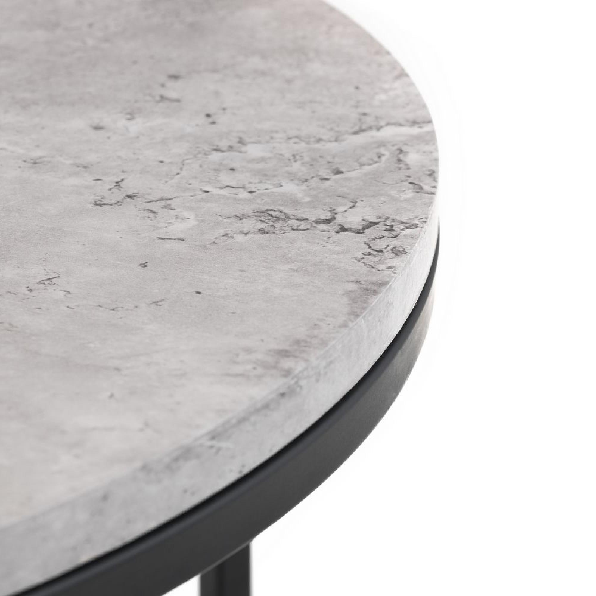 Staten Nest of Coffee Tables - Set of 2 - Round - Concrete