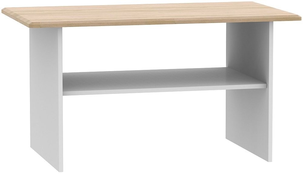 Victoria Grey Riviera Oak Coffee Table
