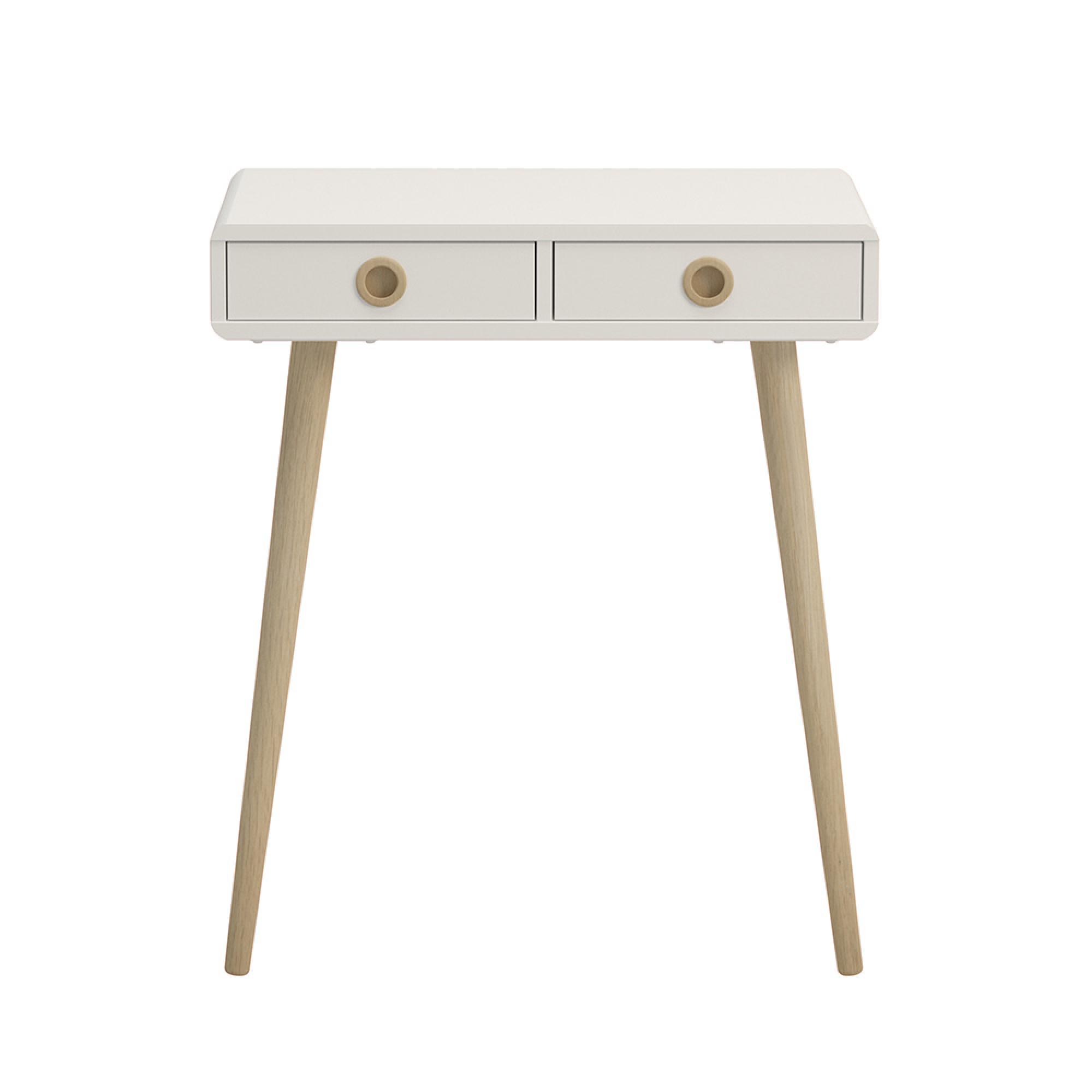 Softline Console Table - 2 Drawer - Off White