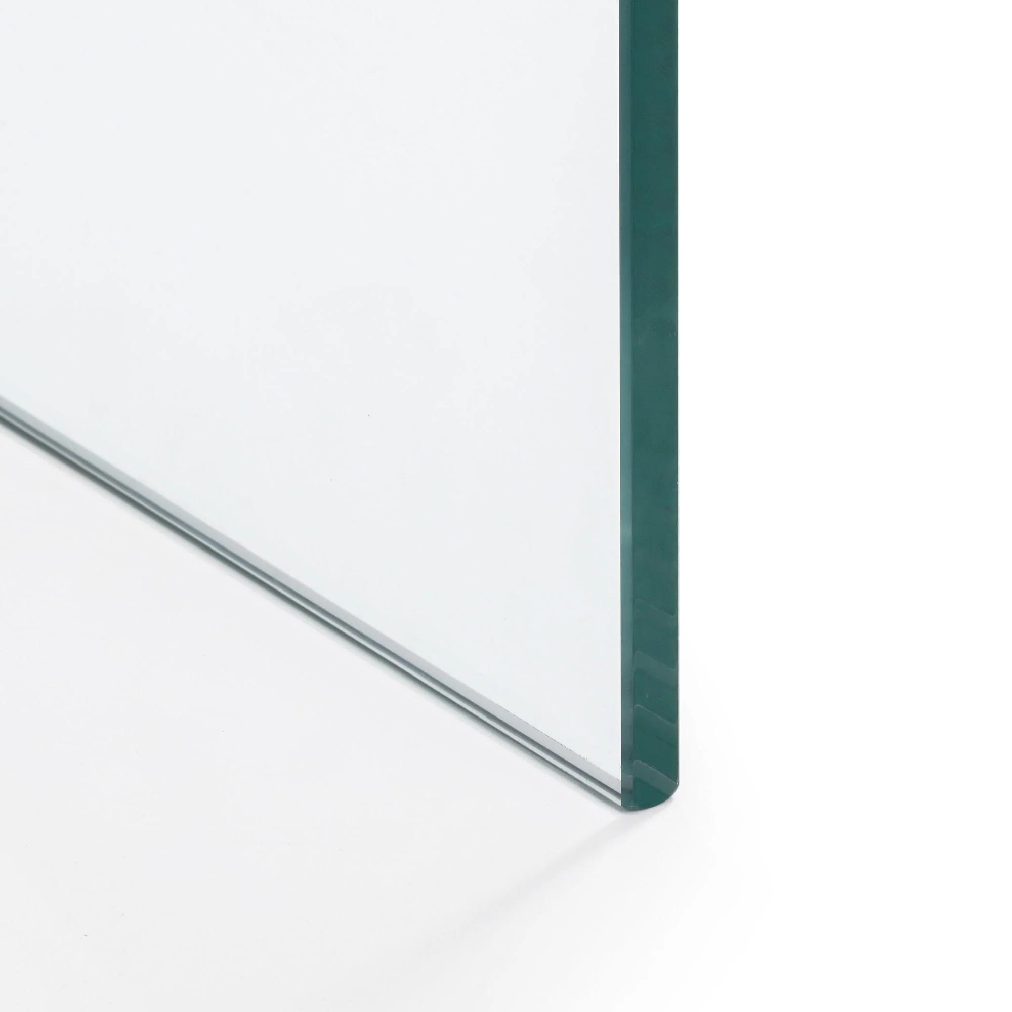 Amalfi Bent Glass Console Table - 110cm