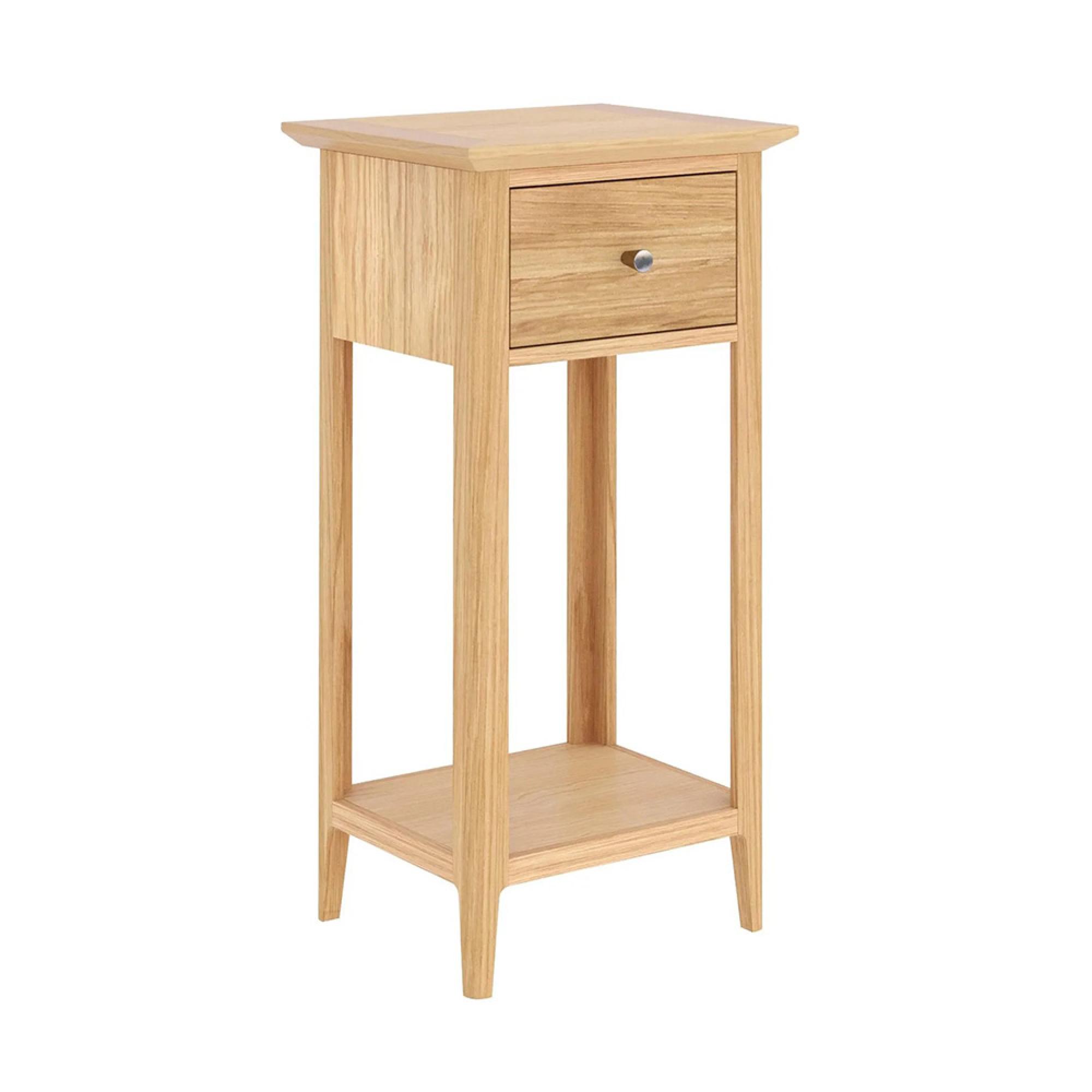 Selene Oak 1 Drawer Hall Table