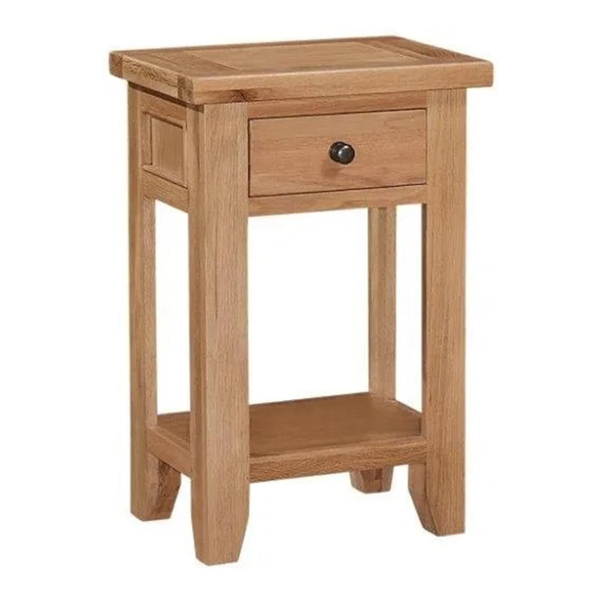 Appleby Console Table - 1 Drawer - Oak